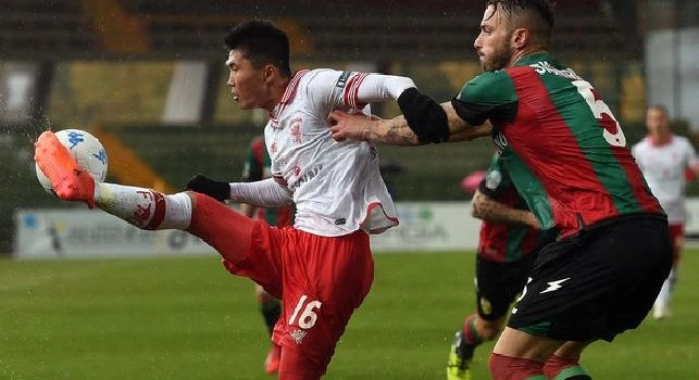 Han Kwang Song, attaccante del Perugia in prestito dal Cagliari
