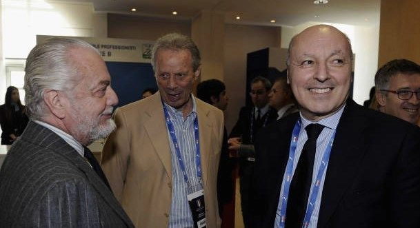 De Laurentiis e Marotta a colloquio