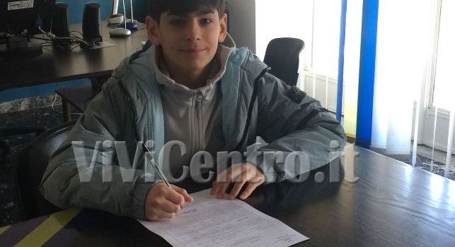 UFFICIALE - Il Napoli cede in prestito il giovane attaccante Aquino alla Juve Stabia
