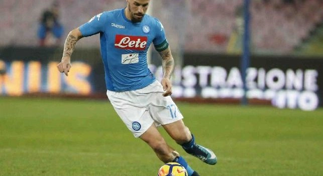 Marek Hamsik con la maglia del Napoli