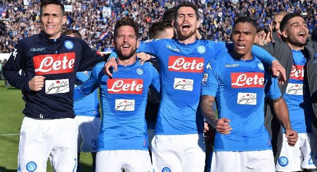 Il Napoli è la squadra che ha guadagnato più punti da situazioni di svantaggio in questa Serie A: Opta celebra la rimonta azzurra
