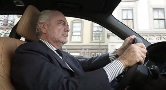Aurelio De Laurentiis auto di lusso