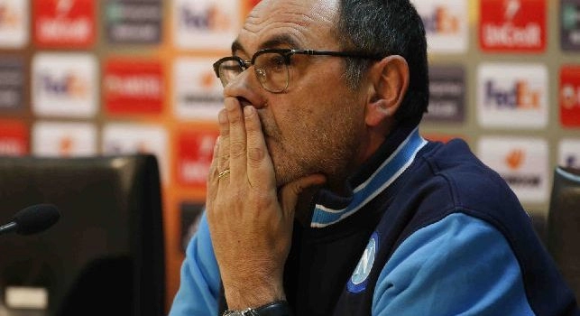 Sarri: Chi vive a Napoli sa che ai tifosi interessa solo una cosa, faremo di tutto per accontentarli