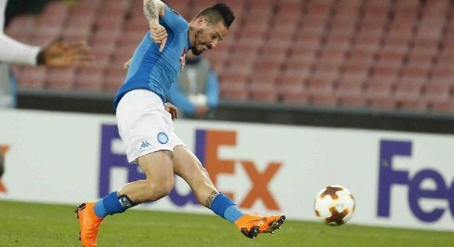 Marek Hamsik in Napoli-Lipsia