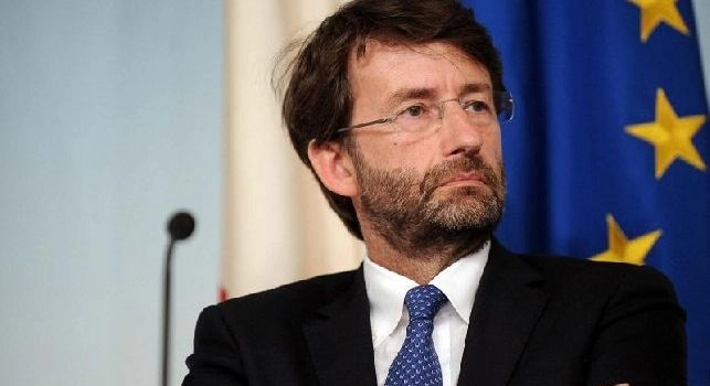 Il ministro Franceschini sulla mostra del Napoli al MANN: Fatta con criterio, così il calcio può stare in un contesto culturale