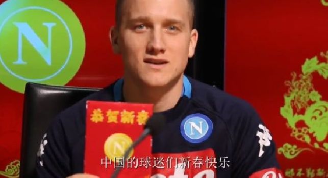 E' l'anno del <i>Cane</i>, la SSC Napoli festeggia il capodanno cinese [VIDEO]