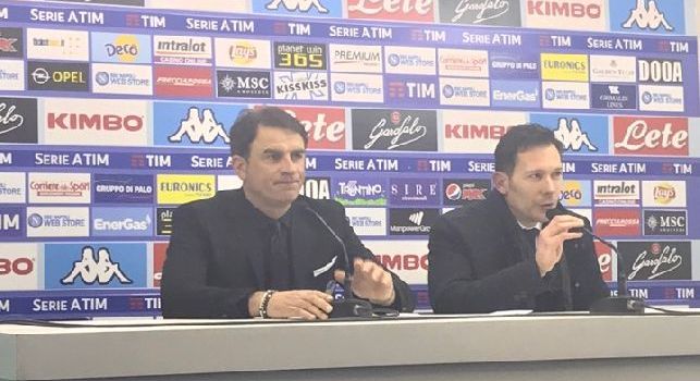 Leonardo Semplici, allenatore della SPAL, in conferenza stampa