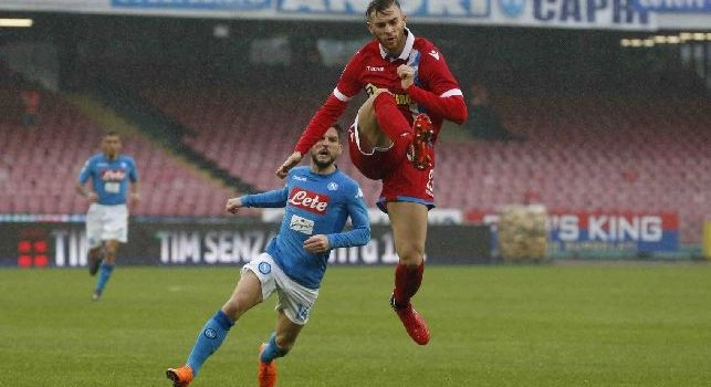 Sarri: Mertens condizionato dalla caviglia? Non penso, loro gli davano grandi spazi