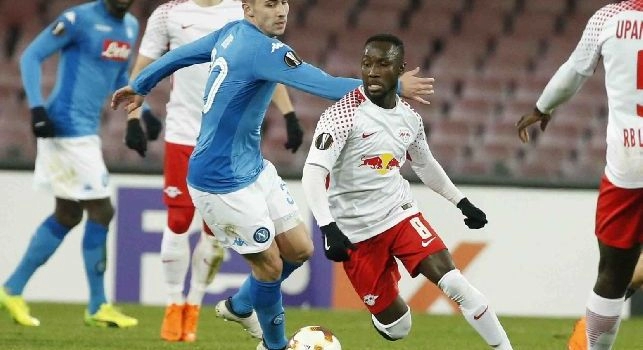Lipsia, Hasenhüttl conferma le assenze degli infortunati Keita e Orban contro il Napoli