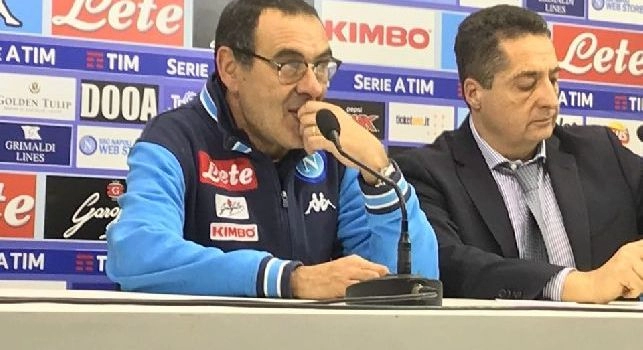 Sarri in conferenza: Noi come l'Olanda? Sicuro abbiamo perso! Reina? Perdiamo un punto di riferimento per tutti [VIDEO]