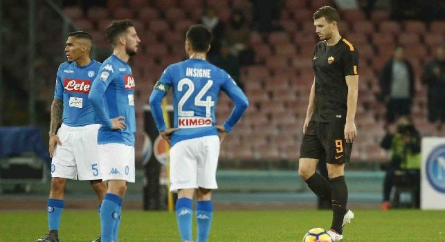 Roma su Mertens, Dzeko spinge per il trasferimento: arriva un 'Like' sull'indiscrezione