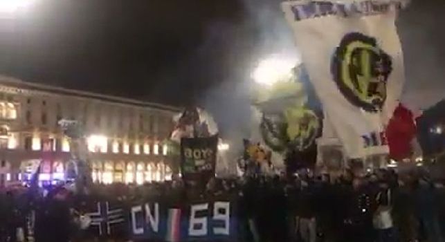 Noi non siamo napoletani!: gli ultras Inter festeggiano i 110 anni del club con cori anti Napoli [VIDEO]