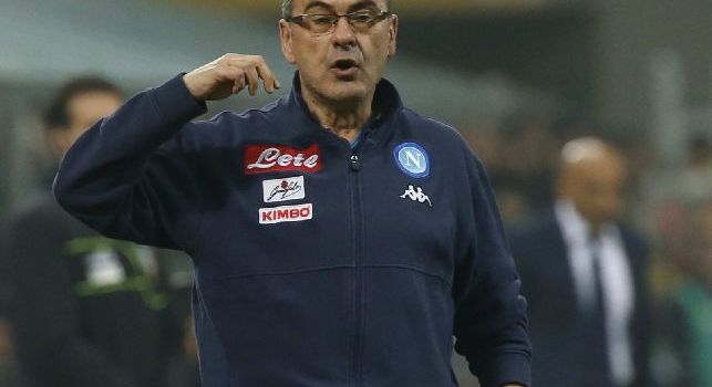 Sarri, allenatore del Napoli