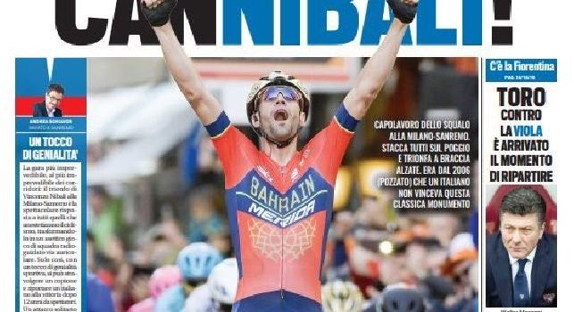 Tuttosport in prima pagina: Super Spal, la Juve prende fiato. Ma apre col ciclismo... [FOTO]