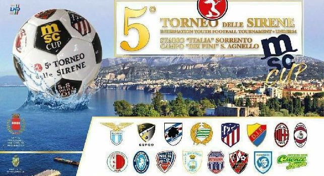 Penisola Sorrentina, dal 5 all'8 aprile ritorna l'MSC Cup: osservatori da tutta Europa per i migliori under 14 d'Italia