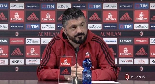 Milan, Gattuso sul possibile addio di Higuain: Me lo tengo stretto, non mi risultano voci di mercato