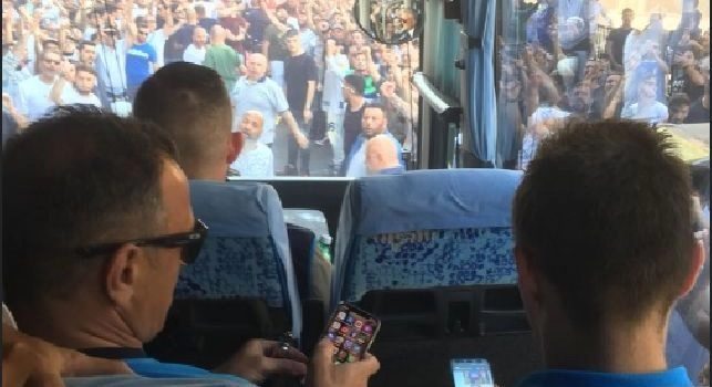 Starace su Twitter: I nostri tifosi ci amano  e ci sostengono con i loro cori [FOTO]