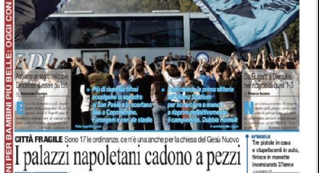Il Roma da brividi in prima pagina: Vincete per noi! [FOTO]