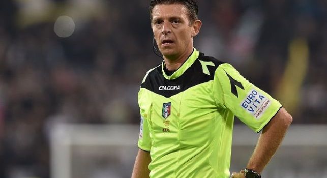 UFFICIALE - Rocchi dirigerà Napoli-Lazio, Juventus-Chievo a Piccinini