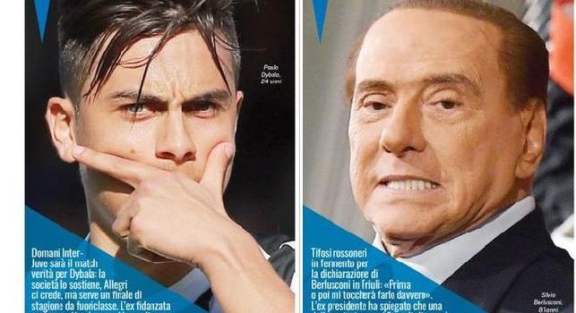 Tuttosport in prima pagina su Dybala: Adesso via la maschera [FOTO]