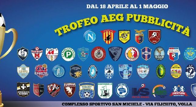 Trofeo AEG entra nel vivo, finale il 1 Maggio: c'è anche il Napoli in piena lotta, il programma completo