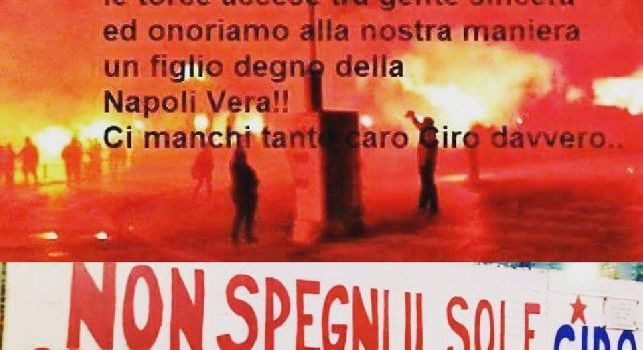 Ciro Esposito, l'Associazione Ciro Vive: Ci riuniremo stasera sul lungomare in suo ricordo, torciata e cori d'amore! [FOTO]