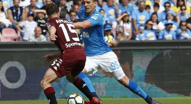 Sampdoria - Napoli, le formazioni di Gazzetta: Milik dal primo minuto e due rientri per Sarri [GRAFICO]