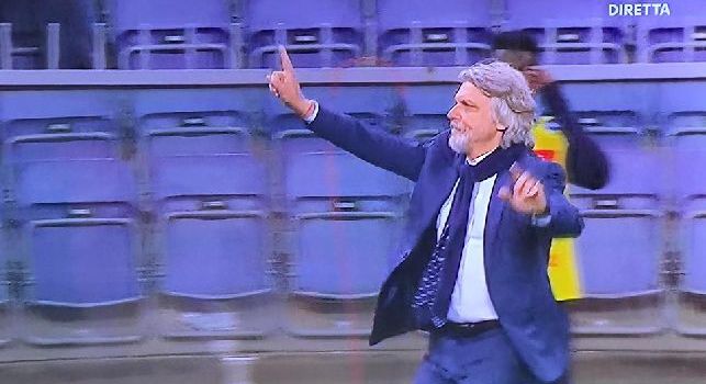 Sampdoria-Napoli, l'arbitro interrompe la partita per cori razzisti: interviene Ferrero per calmare la curva [VIDEO]