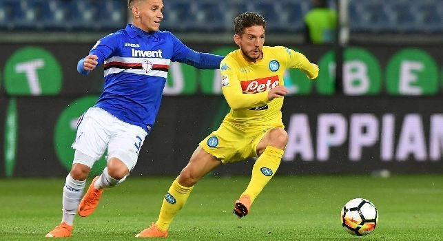 Dries Mertens, attaccante del Napoli