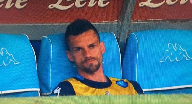 Maggio sconsolato in panchina, Sarri non gli concede nemmeno un minuto di gioco all'ultima in maglia azzurra! [VIDEO]