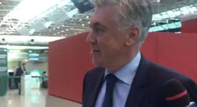 Ancelotti a Fiumicino: Non posso parlare, vi do appuntamento al 9 luglio, annunciata la conferenza di presentazione [VIDEO]