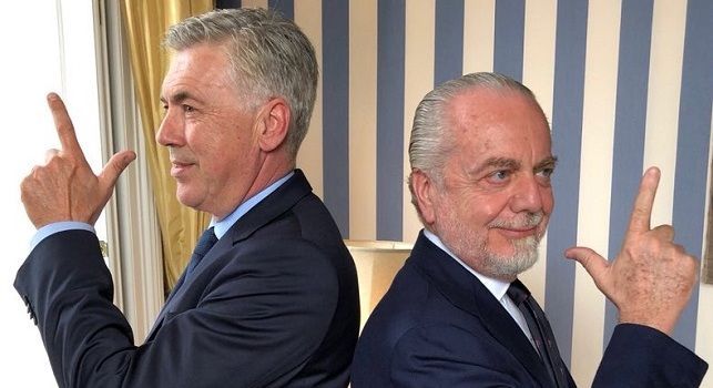 Ancelotti e De Laurentiis