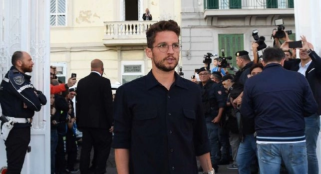 Dries Mertens &egrave; un calciatore belga, ala o attaccante del Napoli e della nazionale belga
