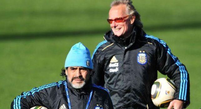 Maradona raccomanda Higuain: La svolta per l'Argentina può essere lui, Aguero non ha i 90' nelle gambe
