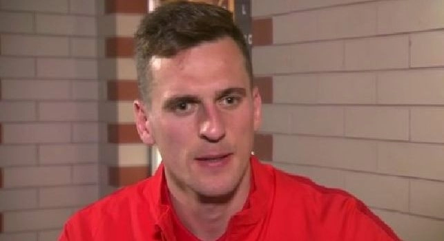 Arkadiusz Milik, attaccante del Napoli e della Polonia