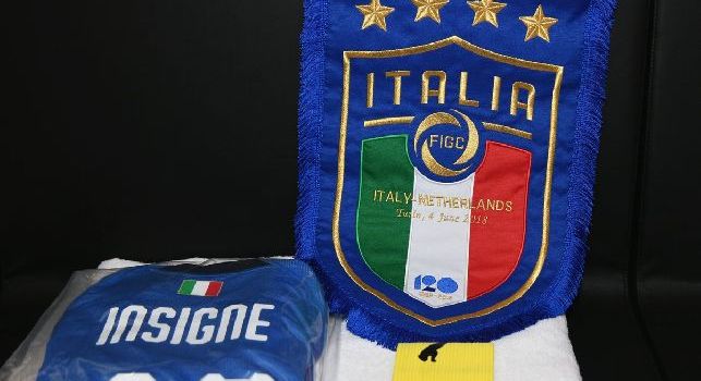 Nazionale, Insigne il primo giocatore del Napoli ad avere la fascia da capitano [FOTO]