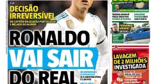Record annuncia: Cristiano Ronaldo lascia il Real Madrid, decisione irrevocabile! Italia, Francia e Inghilterra le possibili destinazioni [FOTO]