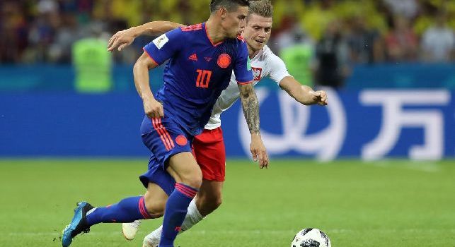 James Rodriguez in Polonia - Colombia