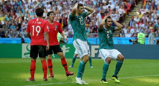 Russia 2018 - La Germania crolla contro la Korea ed è out dal Mondiale, Svezia a valanga sul Messico