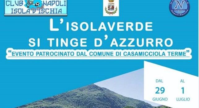 'Ischia si tinge d'azzurro', stupendo evento di 3 giorni per Casamicciola: presenti ex calciatori, vip e CN24