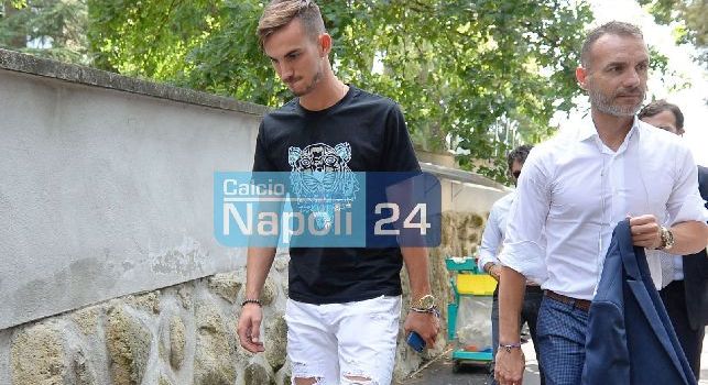 Fabian Ruiz a Villa Stuart per le visite mediche: si attende l'esito [FOTOGALLERY CN24]
