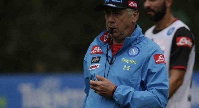 Carlo Ancelotti, allenatore del Napoli