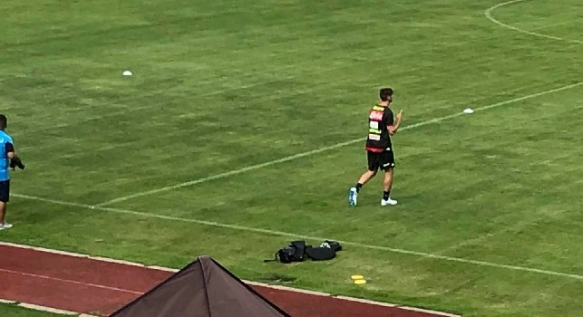 CURIOSITA' - Nuovo acquisto molto religioso: Fabi&aacute;n Ruiz, segno della croce prima di ogni allenamento [FOTO CN24]