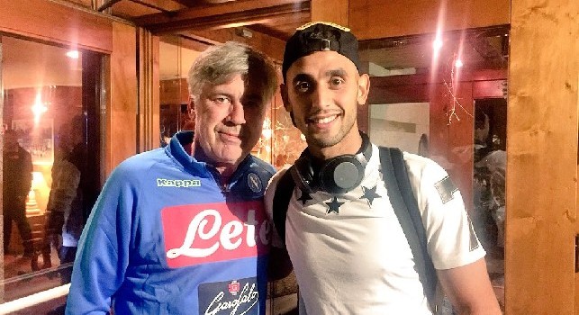 Primo incontro con Ancelotti, la SSC Napoli accoglie Ghoulam a Dimaro [FOTO]