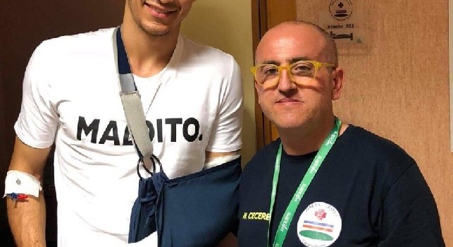 SSC Napoli, la radio ufficiale - Meret sorridente dopo l'operazione, il portiere è in viaggio per Dimaro [FOTO]