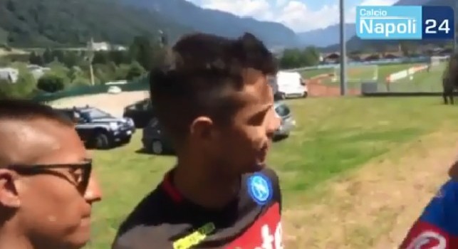 Siparietto Grassi-tifosi: Resti a Napoli?, pronta la risposta dell'azzurro [VIDEO CN24]