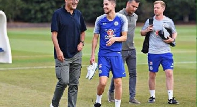 Nuova avventura al Chelsea: Jorginho e Sarri sorridenti al centro tecnico di Cobham [FOTO]