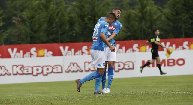 Alberto Grassi esulta dopo il gol in Napoli - Gozzano, foto: Ciro De Luca