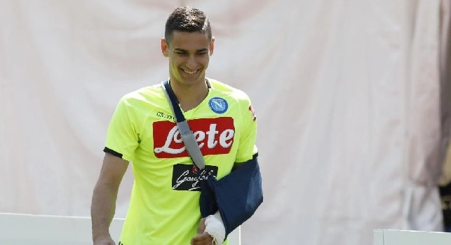 Alex Meret infortunio