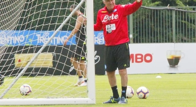 Carlo Ancelotti, allenatore del Napoli
